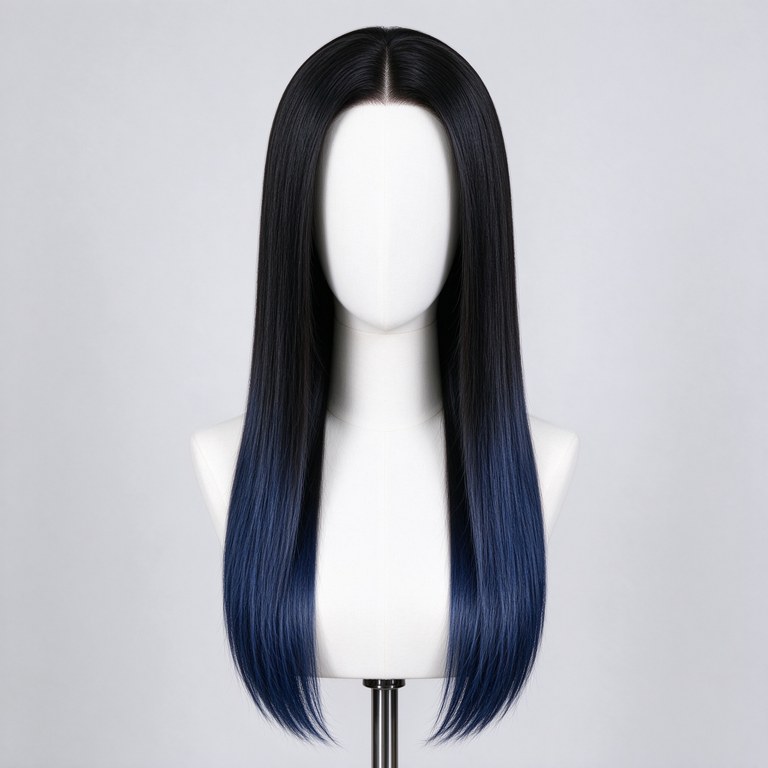 Midnight Blue Ombre