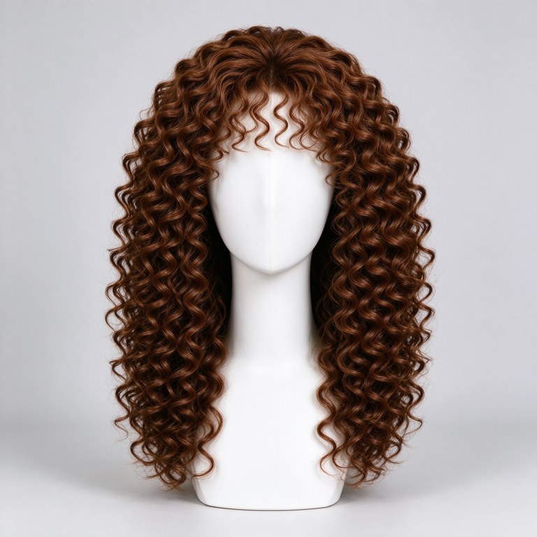 Defined Chestnut Curls